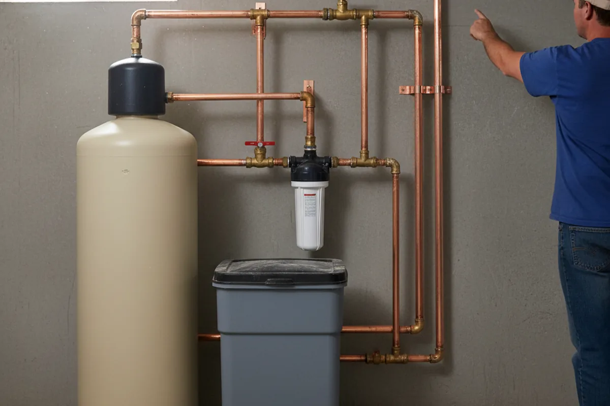 Whole-house water treatment system installed in Big Timber
